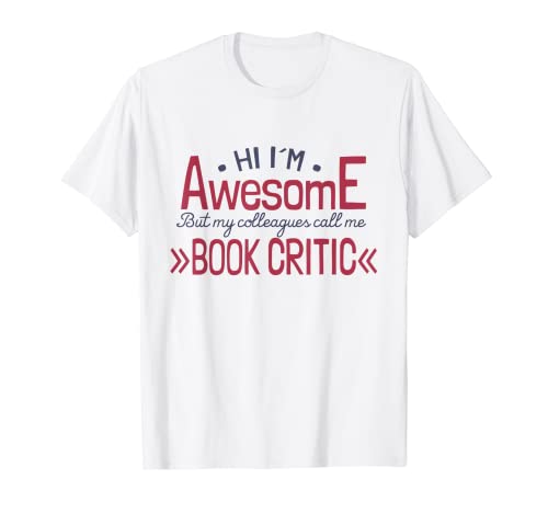 Collaborateur de travail génial critique de livre T-Shirt