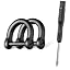 Black 2 Pack-1/2 in