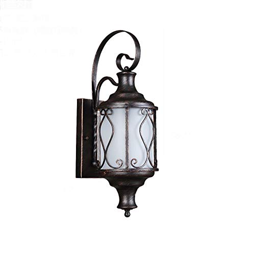 Lumière murale extérieure étanche lanterne de jardin vintage E27 pour escalier