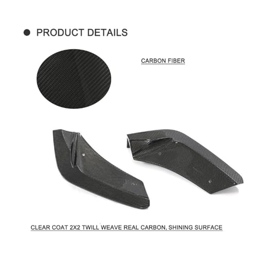 Protector contra arañazos trasero para Corvette C8 Stingray con divisores OZCCH 4