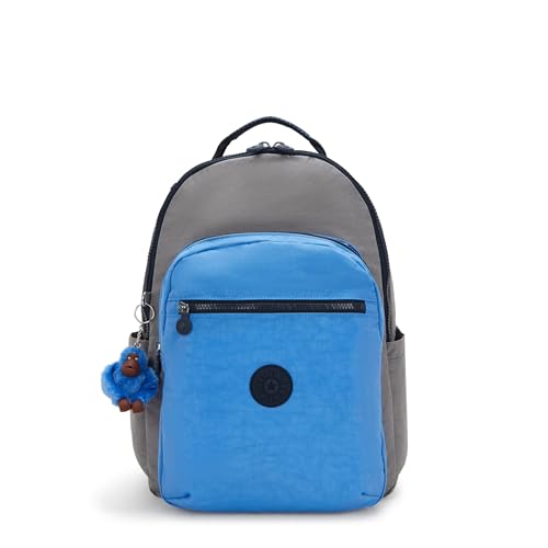 Image of Kipling Women's Seoul 15 inch Laptop Backpack, Durable, Roomy with Padded Shoulder Straps, Built-In Protective Sleeve