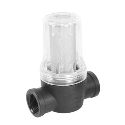 RV Water Pump Filter, Garden Hose Sediment Filter, Reusable,40 Mesh, Down Sediment Filter, Interface 19mm