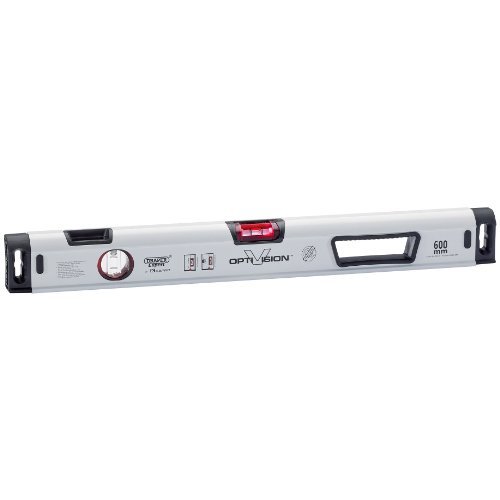 Draper Expert 02320 600 Mm Opti-Vision Plumb Site Dual-View Box-Section Level With Ergo Grip Handle By
