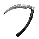 大鎌 36cm 死神の鎌 軽量 ハロウィン コスプレ 仮装 グッズ 撮影用 おもちゃ ps26