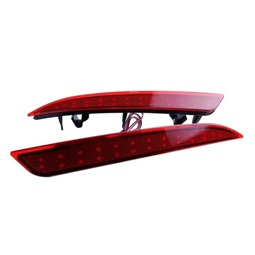 Reflector Luz Parachoques Trasero Reflector de parachoques trasero LED rojo para Opel para Vauxhall para Astra J (2009-2012). Luz de freno.