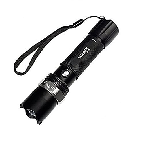 EBOFAB Electric Torch Zoomable 3 Mode Rechargeable Movable Electric Led Torch Ultra Bright Laser Power Flashlight