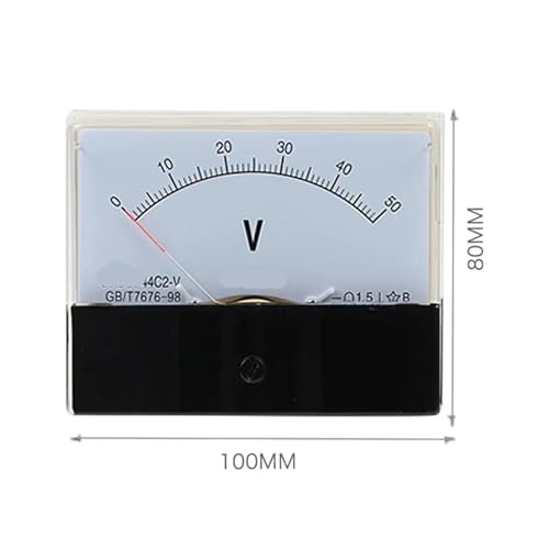 Voltmètre analogique CC 44c2 450V cadran de mesure tension continue - 2