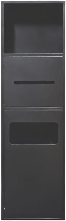 Niche de douche en acier inoxydable Bianco de 20x63cm salle de bain encastrée