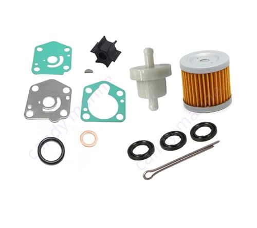 Kit d'entretien 17400-94810 pour moteur hors-bord 4 temps améliorant le refroidissement du DF 15