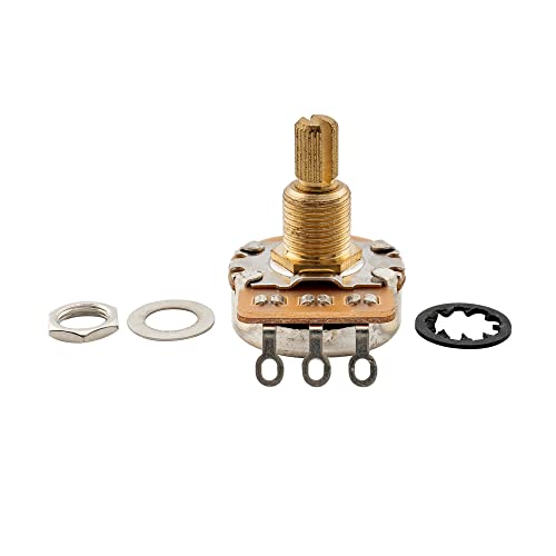 Musiclily Pro A1 Meg Laiton Fin 24 Cannelures Potentiomètre Audio Axe Cannelé pour USA Guitare électrique et Basse - Les Beatles, Paul McCartney, John Lennon, RIngo Starr, George Harrison Musiclily Pro A1 Meg Laiton Fin 24 Cannelures Potentiomètre Audio Axe Cannelé pour USA Guitare électrique et Basse – Image 6