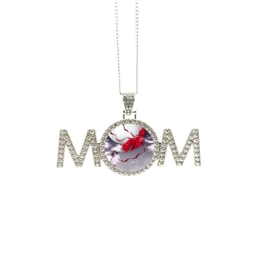 Collier lune rouge style chinois : le cadeau idéal de fête des mères pour sublimer une tenue