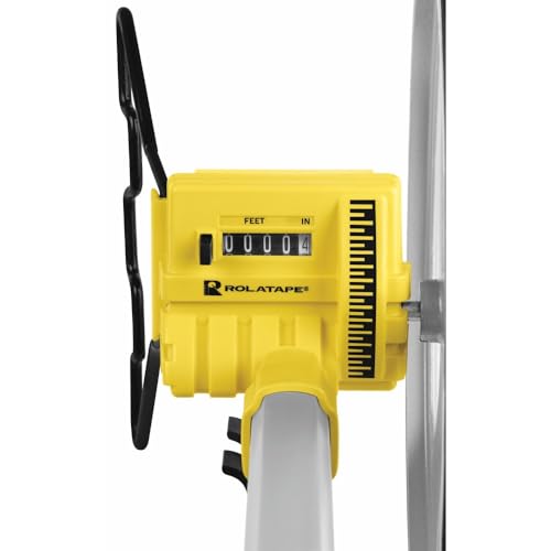 BOSCH Rolatape RT312 12.5-Inch Aluminum Measuring Wheel Yellow | Precision molded tire, 5-digit counter, durable construction, contractors, stable mounting, surveying, construction, outdoor - image 8
