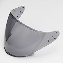 Motorcycle Helmet Visor for SHOEI J-CRUISE1 J-Cruise 2 J-Force 4, Replacement Durable Helmet Shield, Reduces Glare, Clear View, Comfort Ride, Easy to Install, Ideal for Riders,B Aurora Blue