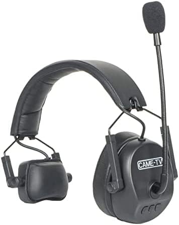Miniatura 4 de Came-TV Kuminik8 - Auriculares de intercomunicación inalámbricos con distancia dúplex completa de hasta 1500 pies (1,476.4 ft) con carcasa rígida de