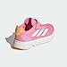 adidas Duramo SL Sneaker, Bliss Pink/White/Hazy Orange (Elastic Lace), 5 US Unisex Big Kid