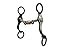 Metalab Santa Fe Coll Flower Twist Dog Bone Pony Bit