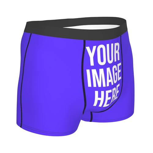 Custom Boxers For Men Father Husband Add Your Text Picture Name Logo Personalized Funny Boxers Customize Underwear3