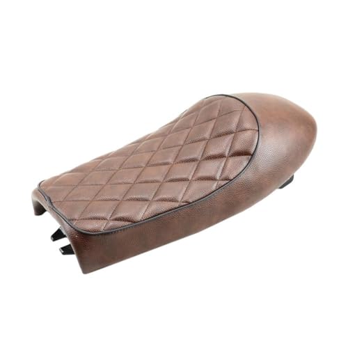 Selle pour moto plat universelle coussin de siège arrière et conducteur