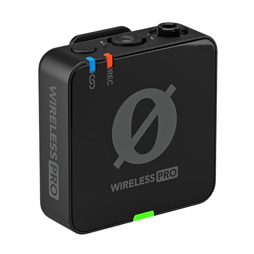 Image of Rode Wireless Pro Digital 2-Channel Wireless Microphone Set + Keepdrum ADP07 TRRS-TRS Adapter