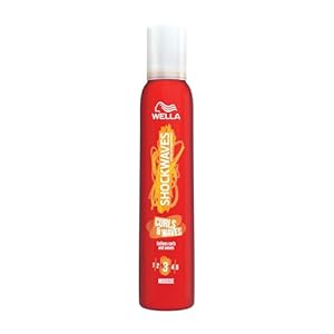 Wella Shockwaves Curls and Waves Mousse, 200ml