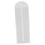 robe de mariage organdi Housse anti-poussière à fermeture éclair complète : ✅✅✅fabriquée en matériau non tissé et en organdi, cette housse à vêtements est légère et respirante. sacs à vêtements de voyage protégeant les vêtements couvre les sacs sacs à vêtements suspendus de robe de nettoyage à sec avec fermeture éclair pour robes robe costumes de danse costumes