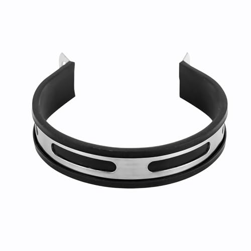 MotorMinds Motorradauspuffhalterung, 110 Mm/4,33in Universal Motorradablöhne Mufflerrohr Halbkreis Schalldämpferhalterhalterung Halterung Halterung