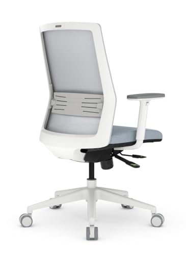 Image of Lakdi The Furniture Co. Functional Professional Mid Back Mesh Office Chair - Slim Design, Ergonomic Support & All-Day Comfort for Modern Workspaces