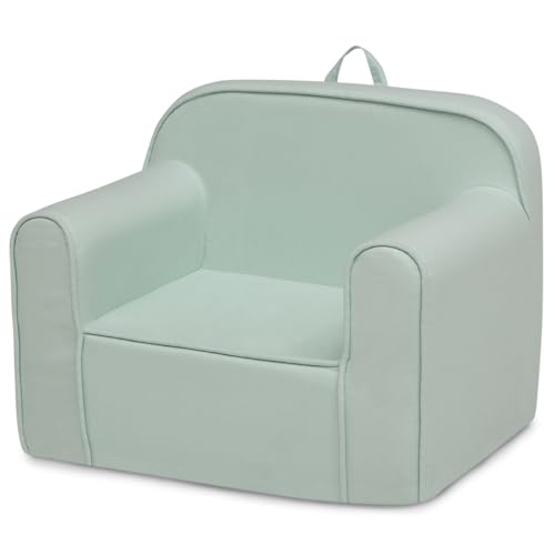 Image of Delta Children Cozee Chair -Foam Kids Chair for Ages 18 Months and Up, Sage