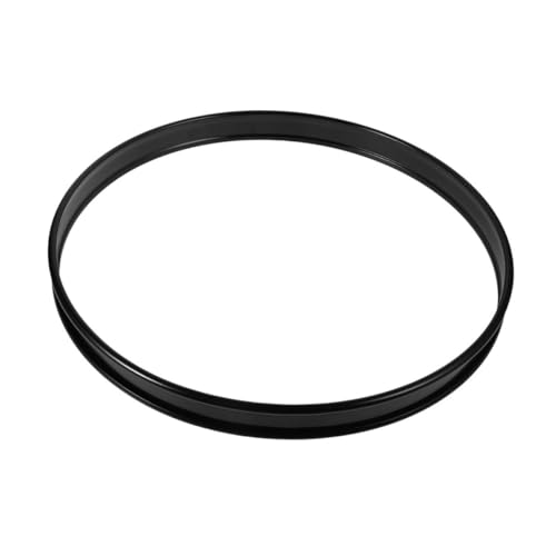 BESPORTBLE Enhance Drum Stability Drumhead Mufflers Ring for Black Drum Set Easy Assembly for All Music Styles