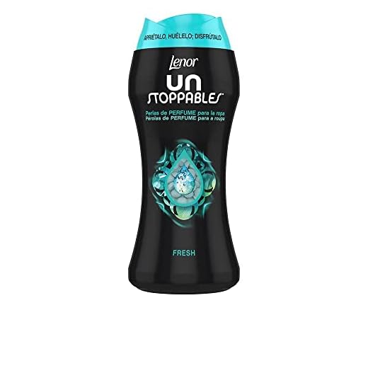 Lenor Unstoppable Fresh, Perlas de Perfume para la Ropa, 210 gr, 15 Lavados