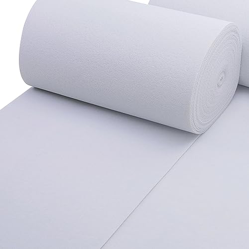 Tapis de piste blanc découpable jetable de 1 m de large