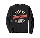 per giovanni nome uomo mito leggenda retro vintage felpa