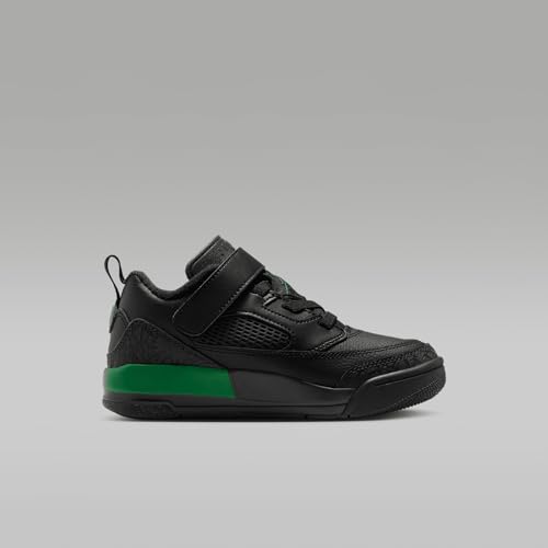 Jordan Spizike Low Little Kids' Shoes (FQ3951-003, Black/Anthracite/Pine Green)3