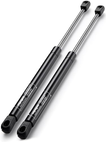 Vepagoo verin de coffre 500mm 300N | 2 pièces de verins à gaz pour camping car, verin hydraulique universel pour DIY meubles, caisse en bois, coffre à...