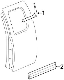 Genuine GM Parts - Molding 20817039