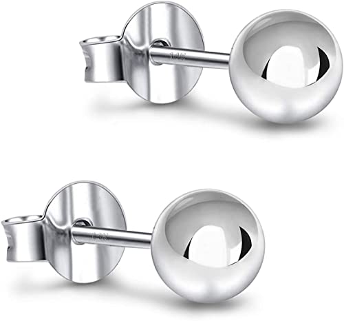 Savlano 14K Gold Ball Stud Earrings For Women - Made in Italy Comes With Savlano Gift Box