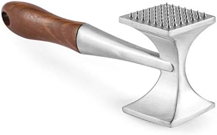 Martillo Ablandador de Carne Doble Cara con Mango de Madera