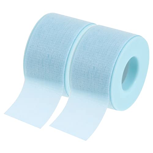 FOYTOKI Eyelash Tapes for Lash Extensions Breathable Adhesive Fabric Lash Extension Tools 2 Rolls Pack