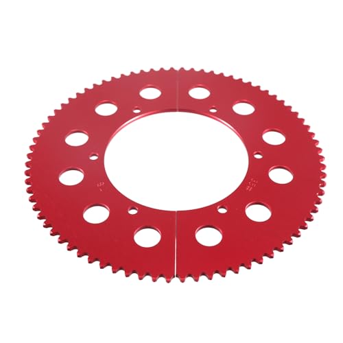 #35 Chain 78 Tooth Split Sprocket for Predator 212cc 196cc 6.5hp 7.0hp Coleman CT200U BT200X CT100U TrailMaster MB200 MegaMoto B212 Motovox Doodlebug Baja Mini Bike Go Kart Cart Parts
