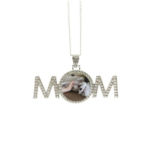 Collier chien blanc cadeau fête des mères pour grand-mère