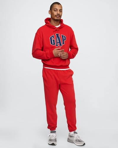 Image of Gap Men Regular Fit Unbrushed Track Pants