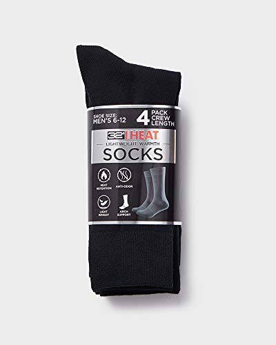 32 Degrees Mens 4 Pack Performance Crew Dress Socks2