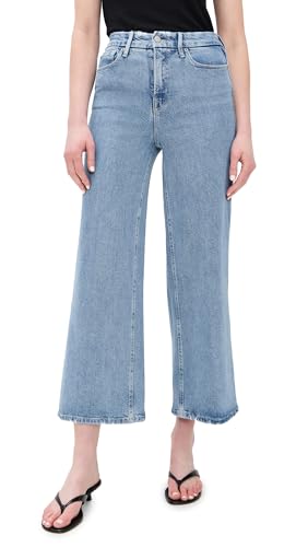 Good American Women's Soft Tech Good Skate Crop Jeans