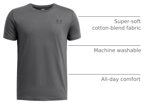 Image of Under Armour Kids Sportstyle Left Chest Short Sleeve T-Shirt (Big Kid)