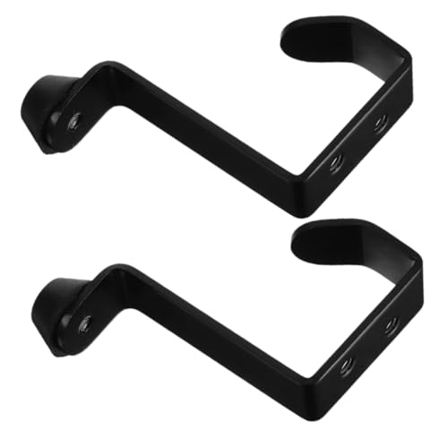 DOITOOL Coat Hooks for Door Stainless Steel Door Hooks Towel Hanger Bathroom Easy Install Anti-Collision Design