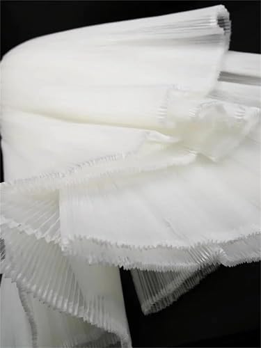 Tissu polyester plissé orgue 150 cm couture et projet DIY - 4