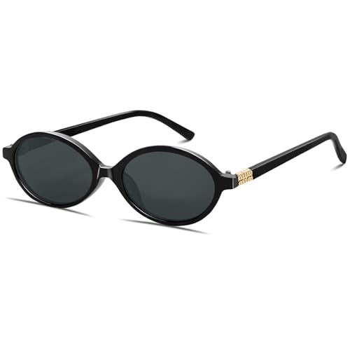 Image of boten Retro Oval Sunglasses for Women Men Small 90s Sun Glasses