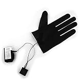 Generic 1 Stück Handschuhe Heizkissen Temperaturregulierende Verbundfaser Heizfolie für Winter Warme Fäustlinge Heizhandschuh Heizfolie