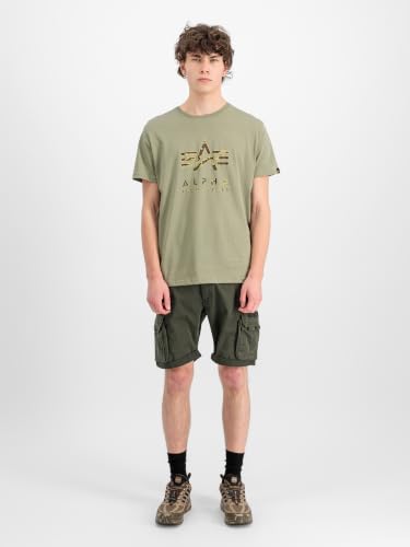 Alpha Industries Herren Crew Short Für Cargos, Greyblack, 31 EU – Ansicht 5