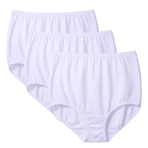 Slips blancs de Vanity Fair pour femme en taille L : oubliez enfin les marques sous les vêtements